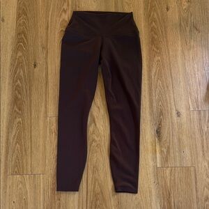 Varley Dark Brown Leggings